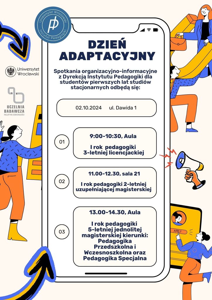 dzień adaptacyjny - plakat