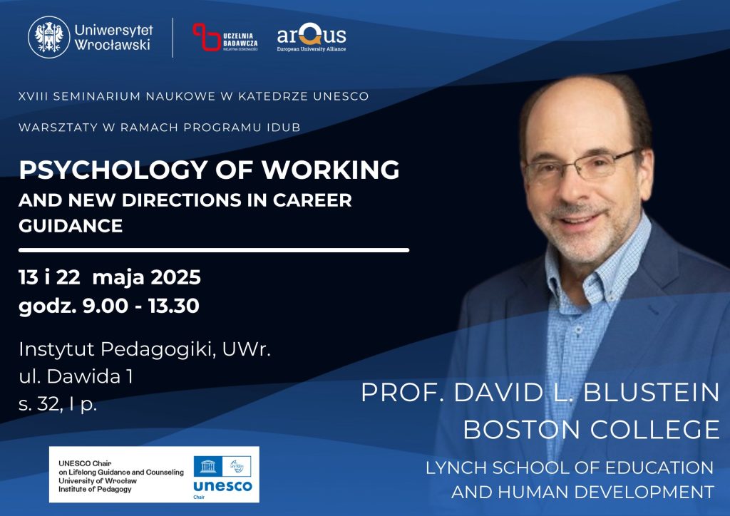 prof. Blustein- warsztaty