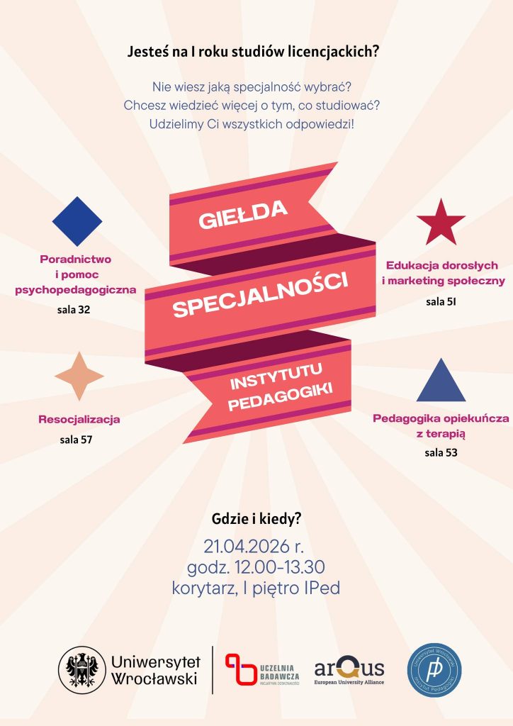 Gielda specjalności - plakat