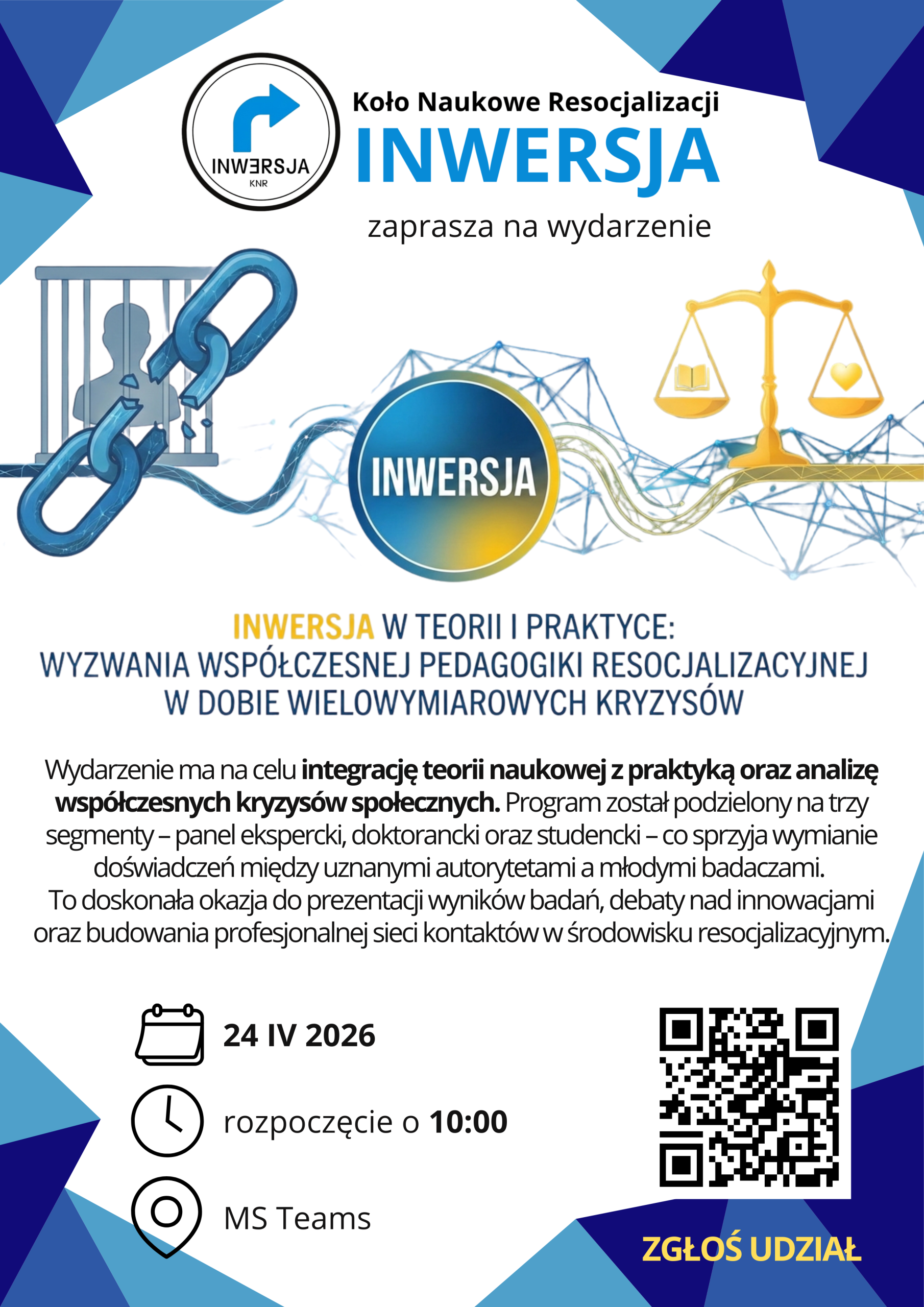 Konferencja Inwersja - plakat